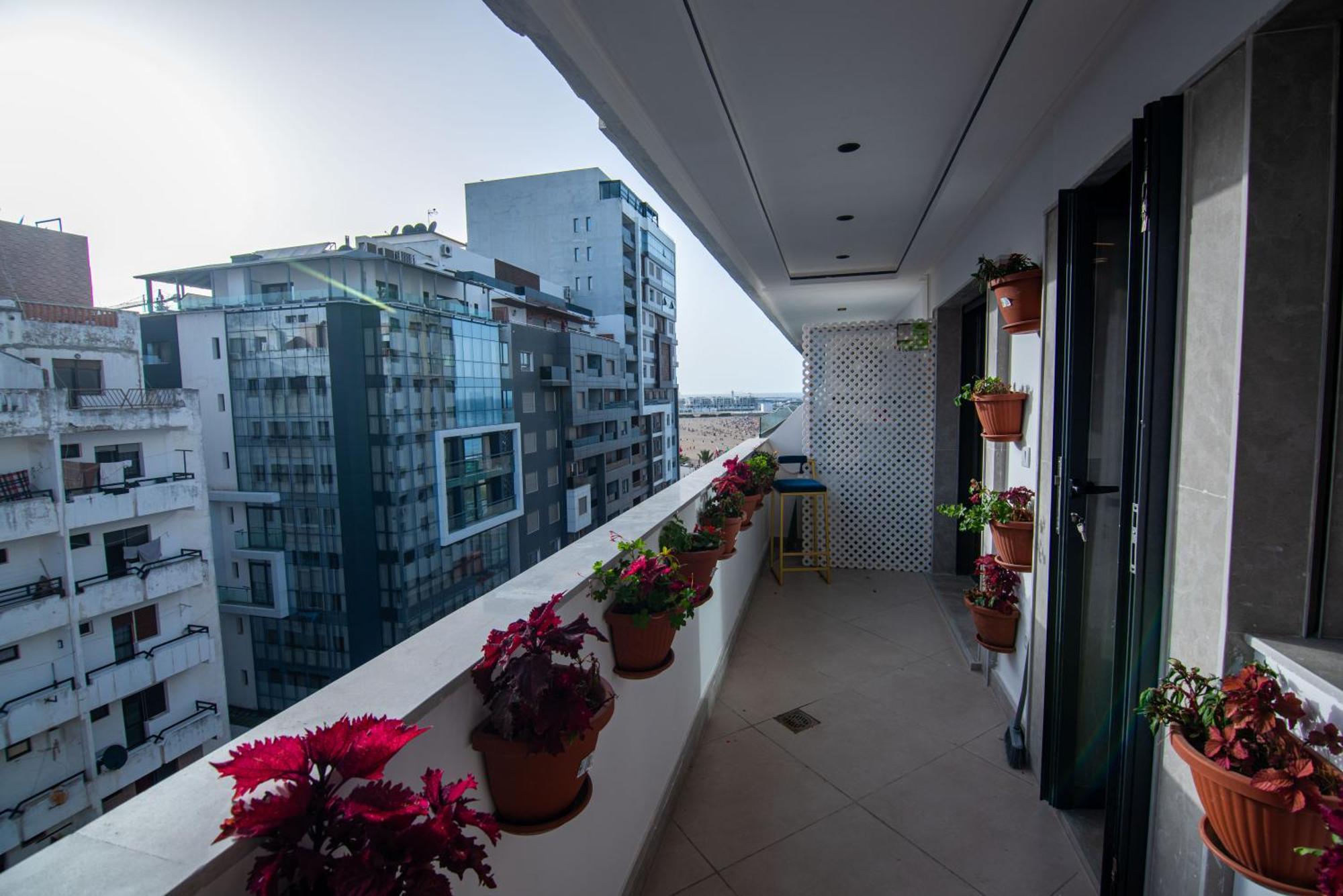 Titrite Bleu Oceane Apartment Tanger Exterior foto